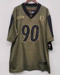 Men's Pittsburgh Steelers 2021 Salute To Service Limited Custom Salute To Service Jersey - Olive - All Stitched photo review