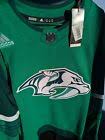 Luke Kunin Nashville Predators St. Patricks Day Jersey Green #11 Warm-Up photo review