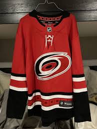 Jordan Staal Carolina Hurricanes Home Jersey 2021-22 Red #11 Primegreen Pro Uniform photo review