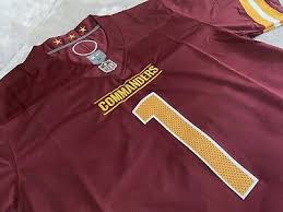 Men's Washington Commanders 90th Anniversary Patch Vapor Limited  Burgundy Jersey - All Stitched photo review